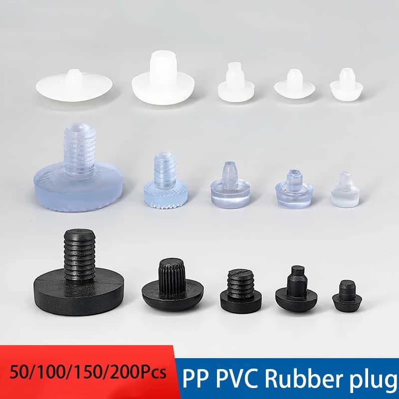 Patins antidérapants en PVC souple et caoutchouc, adhésifs, en forme de T, pour pieds de meubles, tables et chaises