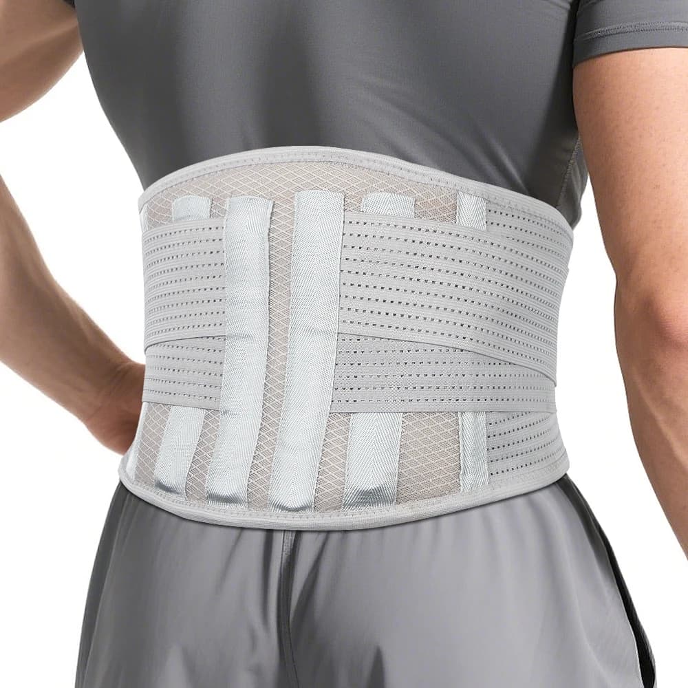 Ceinture de soutien lombaire pour thérapie magnétique thermique, 1 pièce, attelle pour le bas du dos pour hommes et femmes, sangle de taille