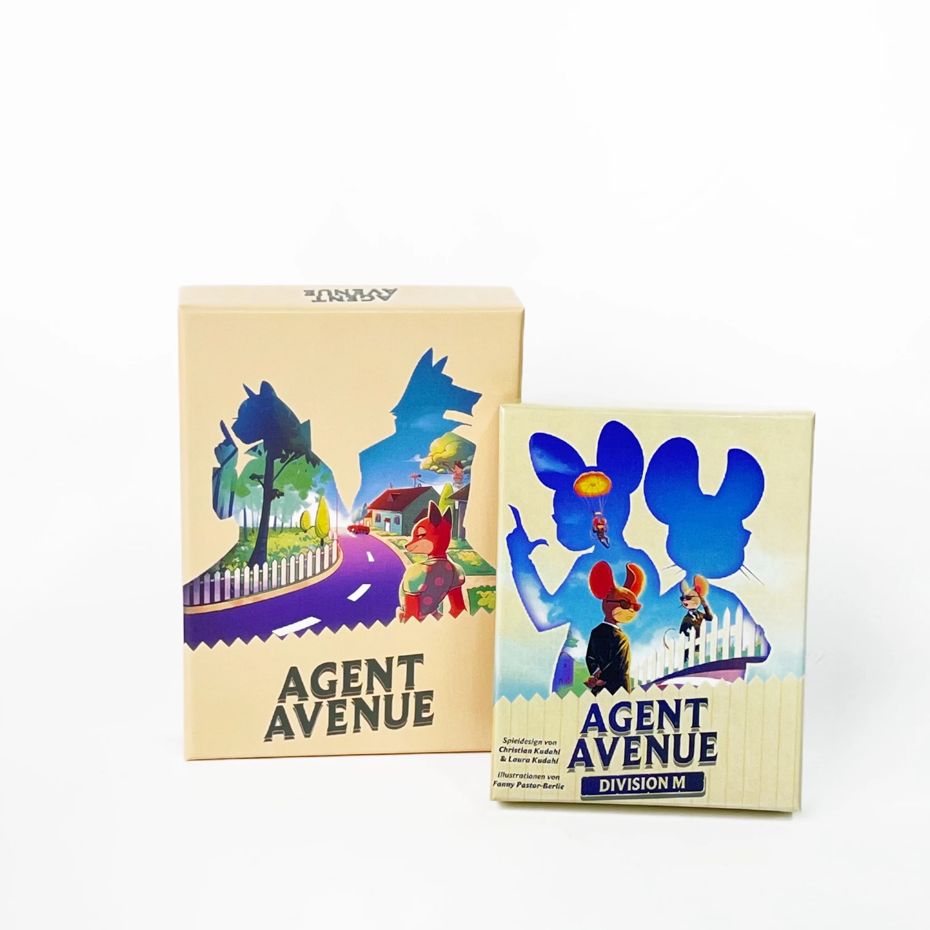 Jeu de société familial, Extension Agent Avenue : Division M, Jeu de cartes de stratégie classique pour soirées adultes et rassemblements