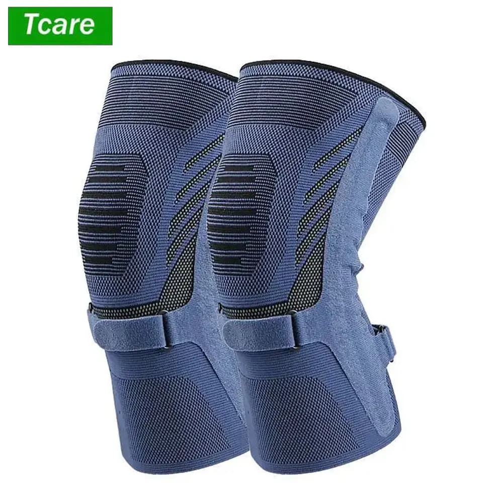 Support de genouillère de compression avec stabilisateurs latéraux – Douleur d'arthrite, déchirure du ménisque, récupération des blessures,