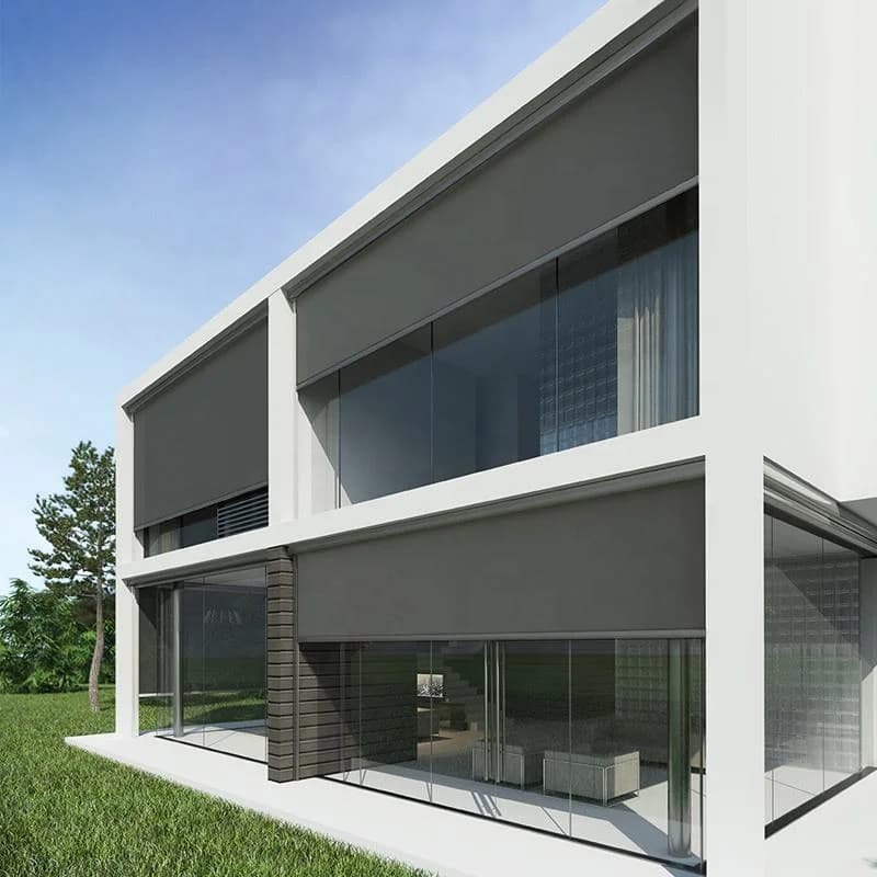 Stores pare-soleil d'extérieur pour balcon, terrasse et véranda, écrans solaires extérieurs
