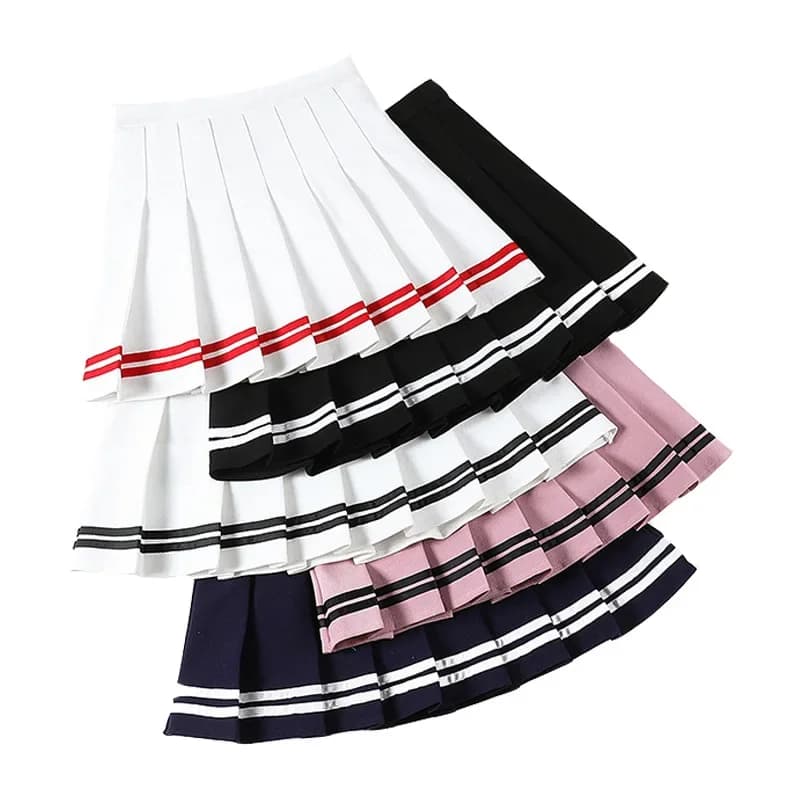 Mini jupe de tennis plissée pour femme, tenue de sport de golf athlétique, entraînement, course à pied, style coréen, jupe Harajuku sexy