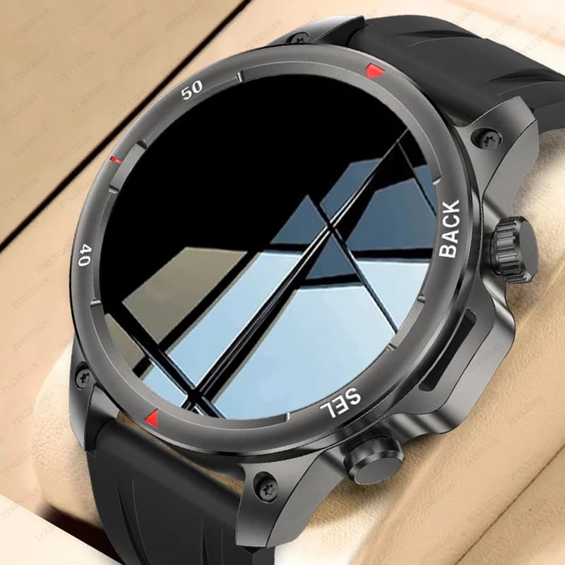 2026 nouveau t-rex 3 Ultra Sports de plein air GPS montre intelligente hommes lampe de poche boussole Bluetooth appel fréquence cardiaque NFC