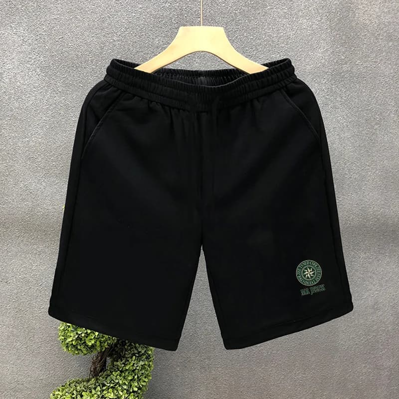 Pantalon de survêtement ample de haute qualité pour hommes, short tendance d'été pour Couple, pantalon moyen imprimé Simple, décontracté, à la