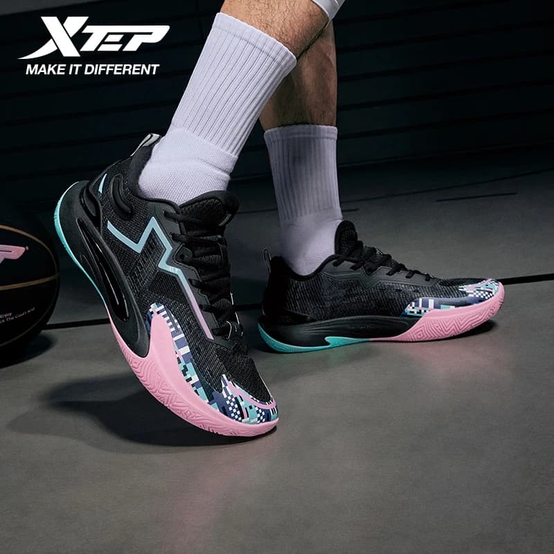 Chaussures de basket-ball Xtep Light Attack 5 Guard, adhérence, durabilité, amorti, performance professionnelle, chaussures de sport 874119120005