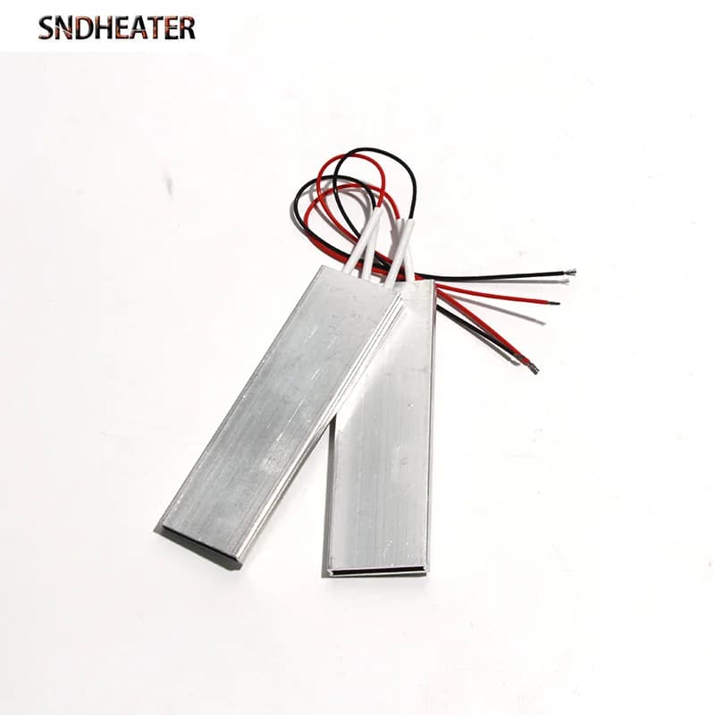 SNDHEATER-Plaque chauffante en céramique avec coque en aluminium, conservation de la chaleur, 12V, 24V, 100x30x6mm, 60, Louvain à 230, 2 pièces