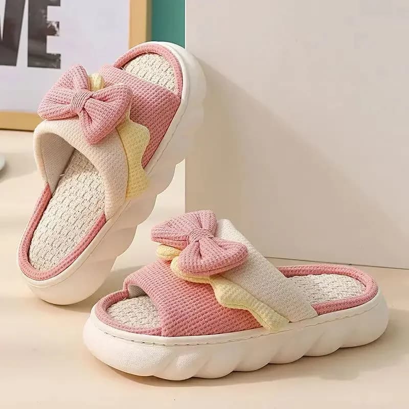 2025 mode velours côtelé bande croisée bout ouvert maison pantoufles femmes automne hiver chaud en peluche diapositives dames chambre semelle