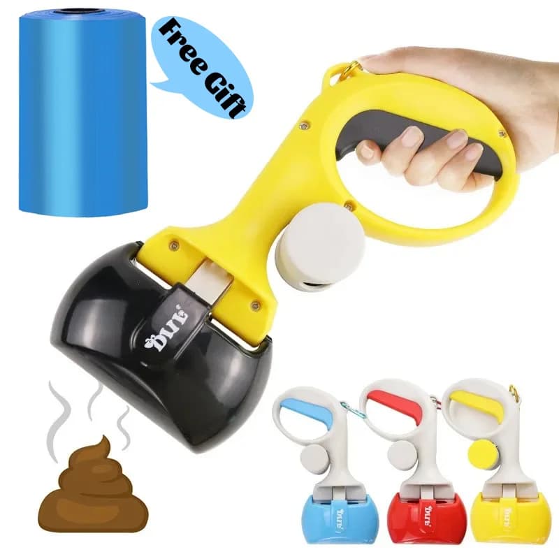 Pelle Portable pour Déchets d'Animaux de Compagnie, Nettoyeur d'Extérieur pour Chiens, Outil pour Excréments et Déchets, 514