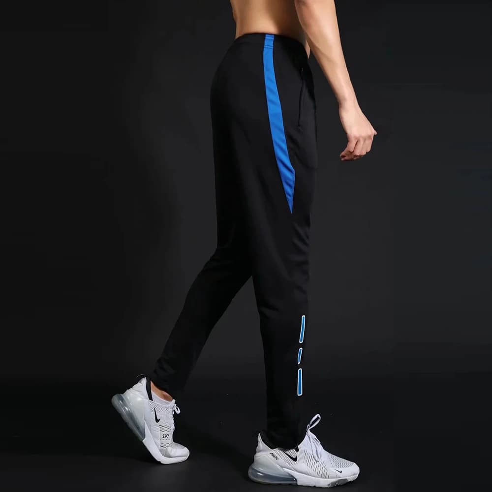 Pantalons de course pour hommes vêtements de Sport pantalons de survêtement de Jogging séchage rapide survêtement de football élastique pantalons