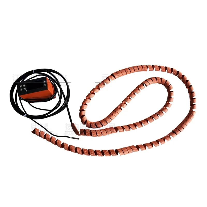 Plaques chauffantes électriques en silicone résistantes aux hautes températures 110V 220V, ceinture chauffante en caoutchouc, thermostat numérique