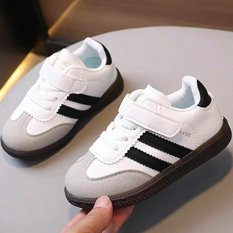 2025 printemps enfants pieds nus chaussures enfants marche appartements garçons filles mode baskets à semelles souples enfant en bas âge petits