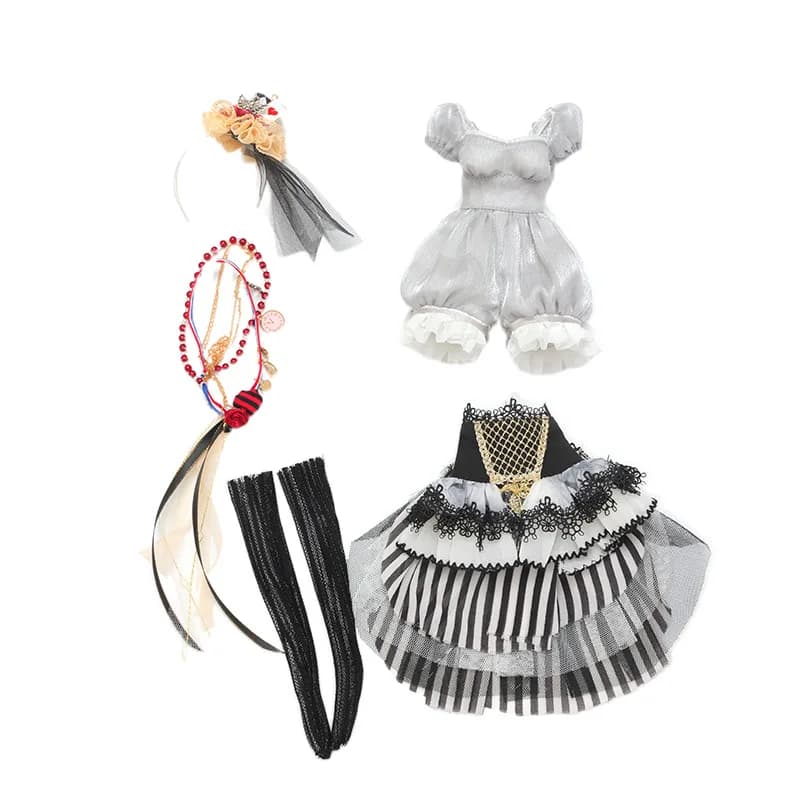 Vêtements BJD 1/4 pour nouvelle collection Active Line, vêtements de style gothique, accessoires pour poupées