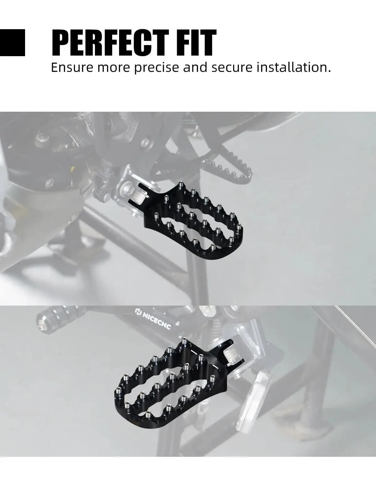 Repose-pieds élargis pour BMW R1250GS Adventure R 1250 GS 2019 – 2024, repose-pieds pour BMW R1200GS Adventure R 1200 GS 2013-2018