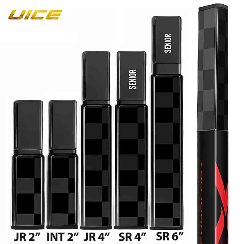 UICE 2/4/6 "extension de bâton de Hockey sur glace INT/JR/SR accessoires de Hockey en Fiber de carbone impression bâton de Hockey sur gazon