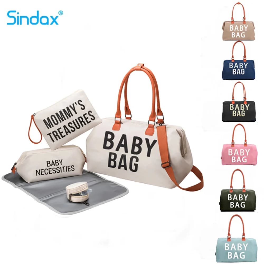 Sac de Rangement de Voyage pour Maman, Étanche, 3 Paquets, Support, Mathiation Sèche, Couches pour Bébé, Emballage, Poudres Portables, Sacs de