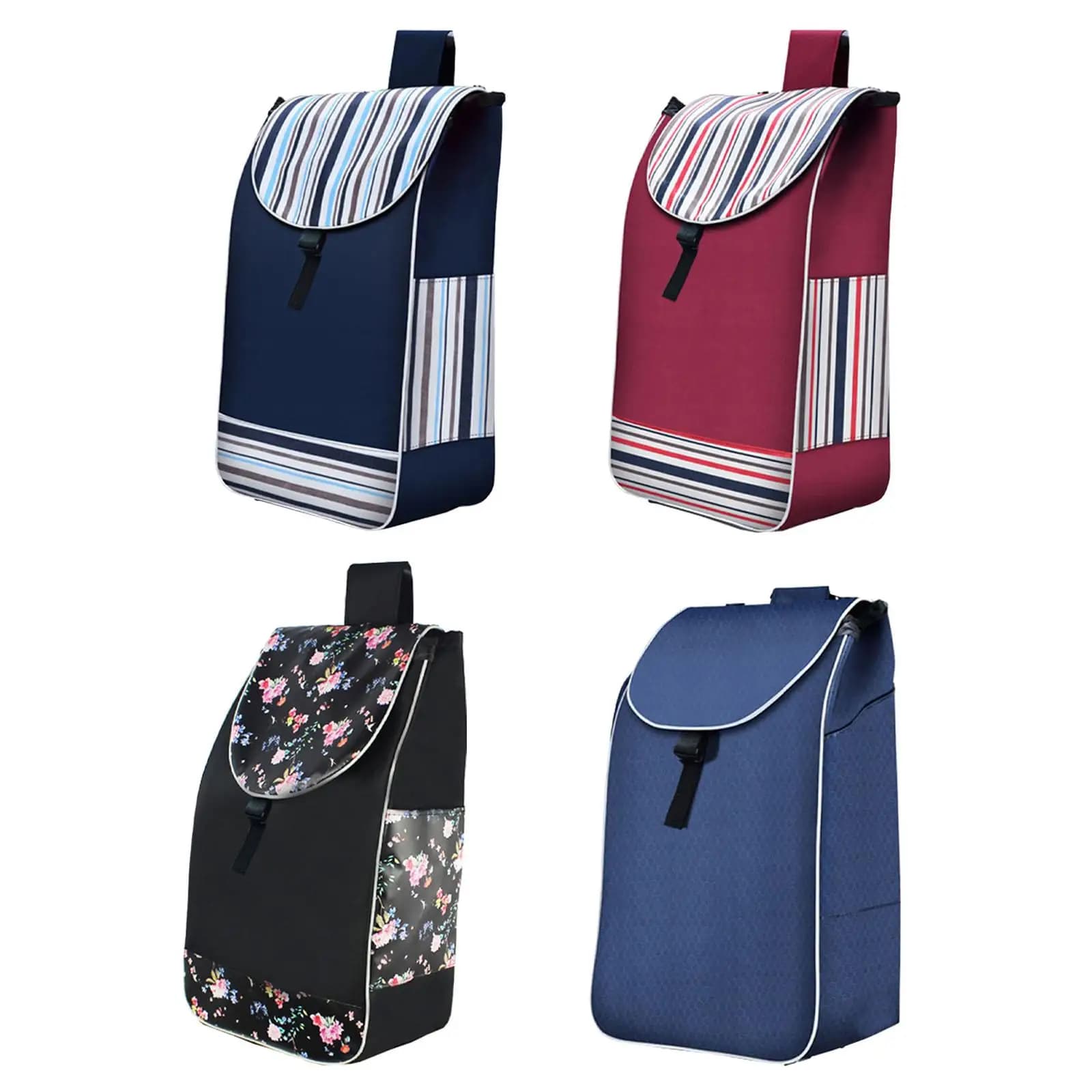 Sac de remplacement de chariot de courses pliant, sac de rechange étanche pour camion à main pliant, épicerie, bureau, Camping
