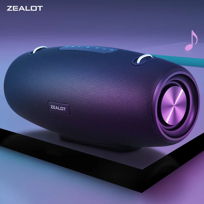 ZEALOT-S67 60W haut-parleur Bluetooth Portable haut-parleur de fête en plein air grand haut-parleur excellente performance des basses haut-parleur 3D