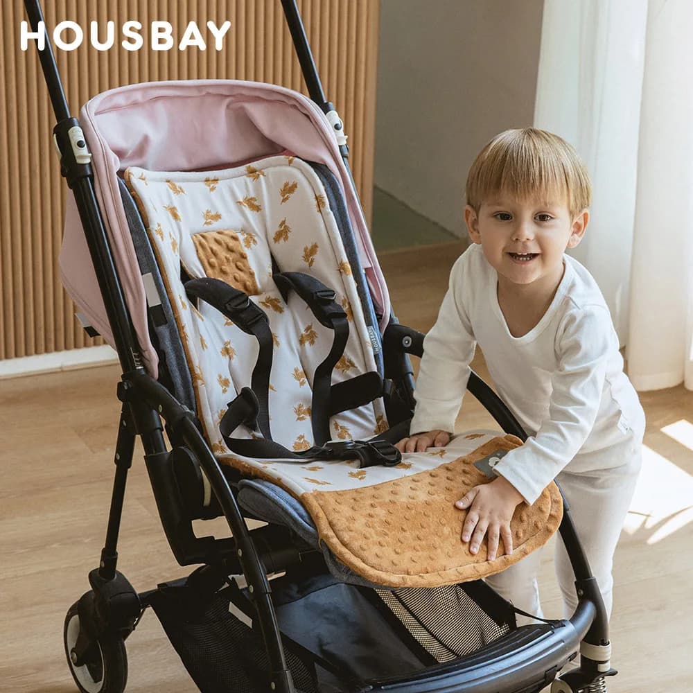 Coussin de poussette universel pour bébé, coussin de siège d'hiver en coton doux et confortable pour enfants, tapis de voiture, accessoires de