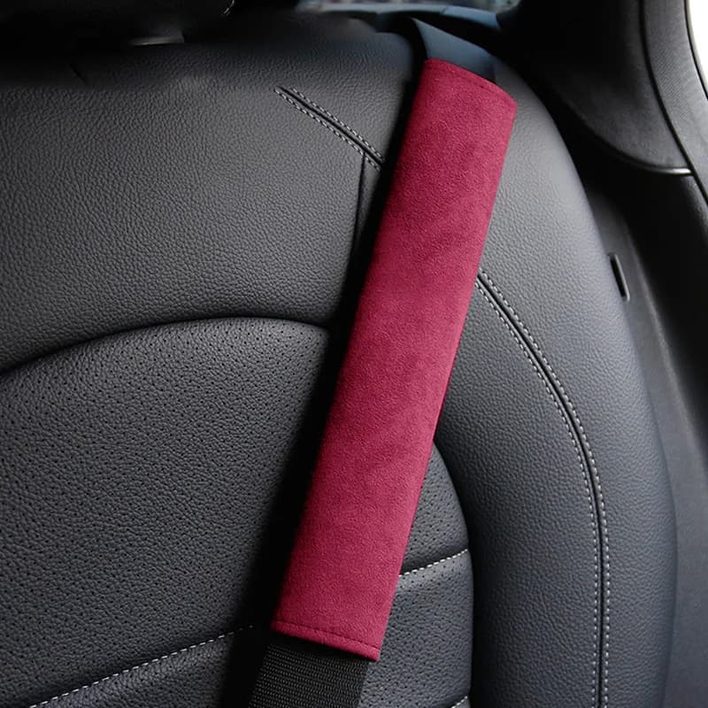Ceinture de sécurité de voiture, housse d'épaule, housse de protection en fourrure rabattable, protection d'épaule universelle quatre saisons par