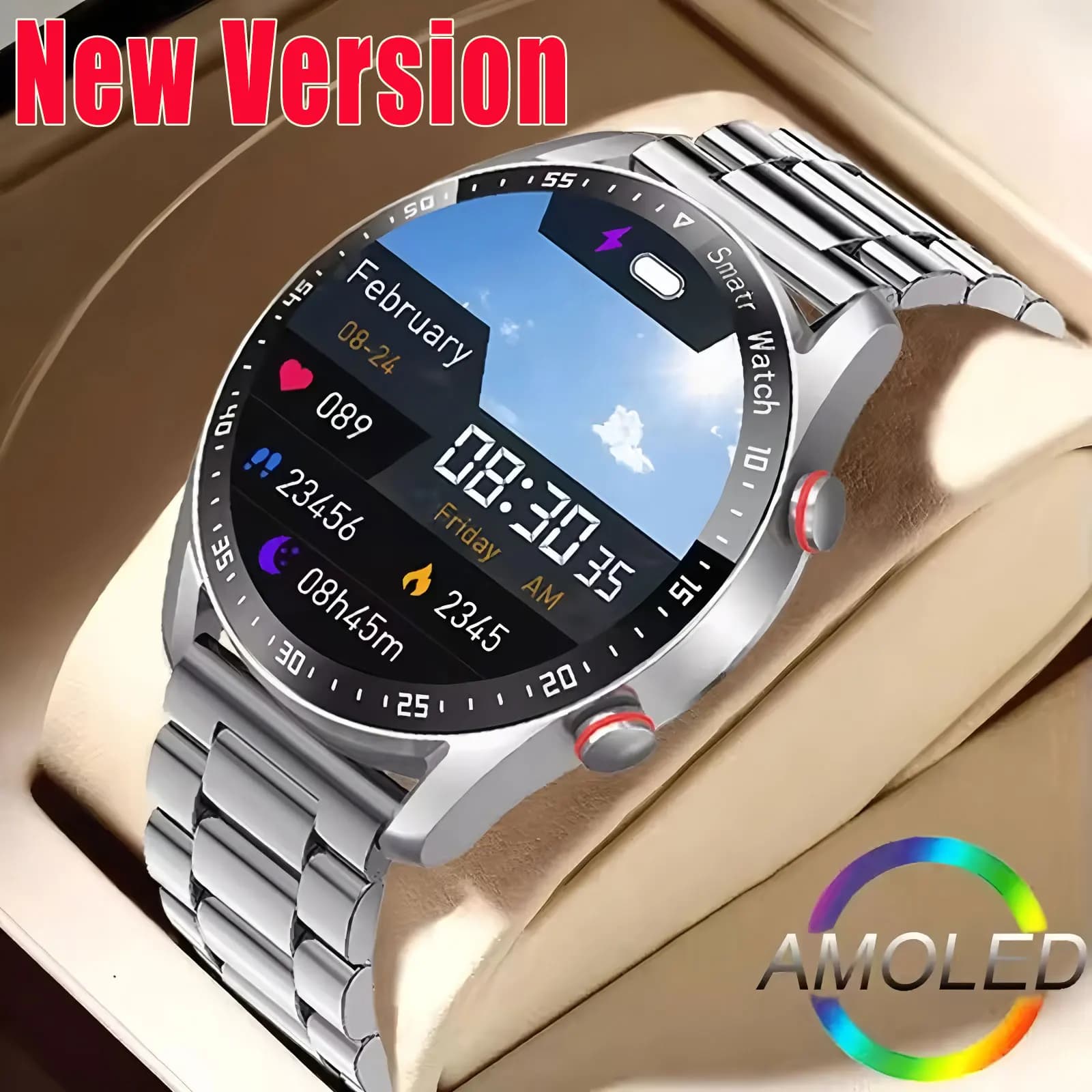 ECG + PPG Bluetooth appel montre intelligente hommes Laser santé pression artérielle Fitnes montres de sport homme sport étanche Smartwatch +