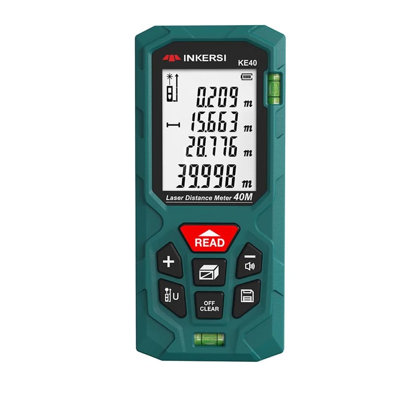 INKERSI télémètre Laser ruban à mesurer numérique 40 M/70 M/120 m télémètre Laser de haute précision télémètre à Roulette numérique