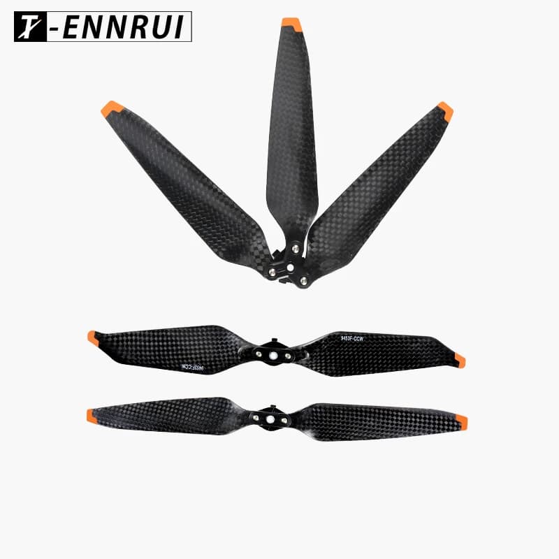 Hélice pliante à trois pales en Nylon et Fiber de carbone 9453F pour DJI Mavic 3/3Pro/3Pro, accessoires de Drone Cine, pièces d'air
