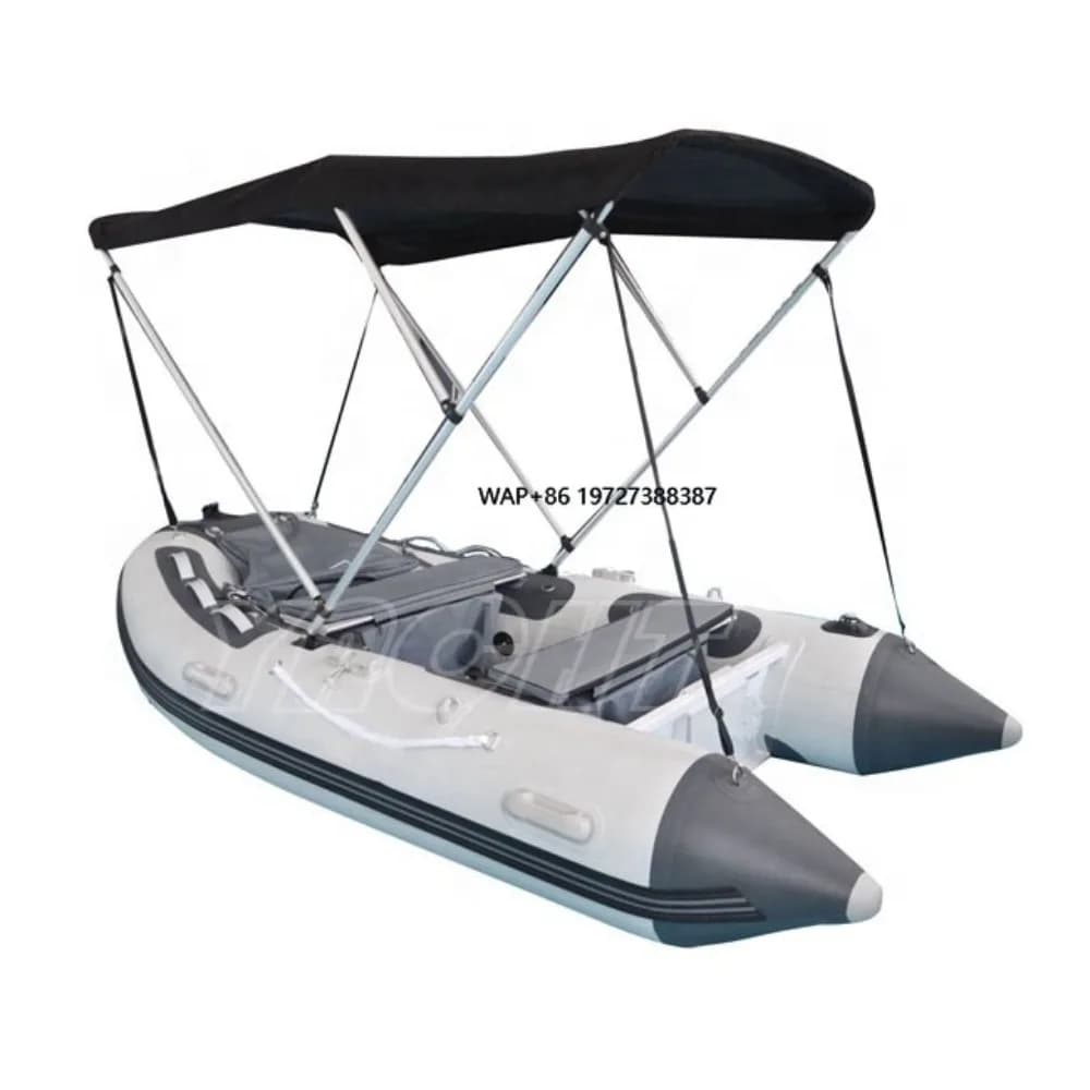 Bateau du zodiaque gonflable pliable au sol en aluminium de 3,2 m