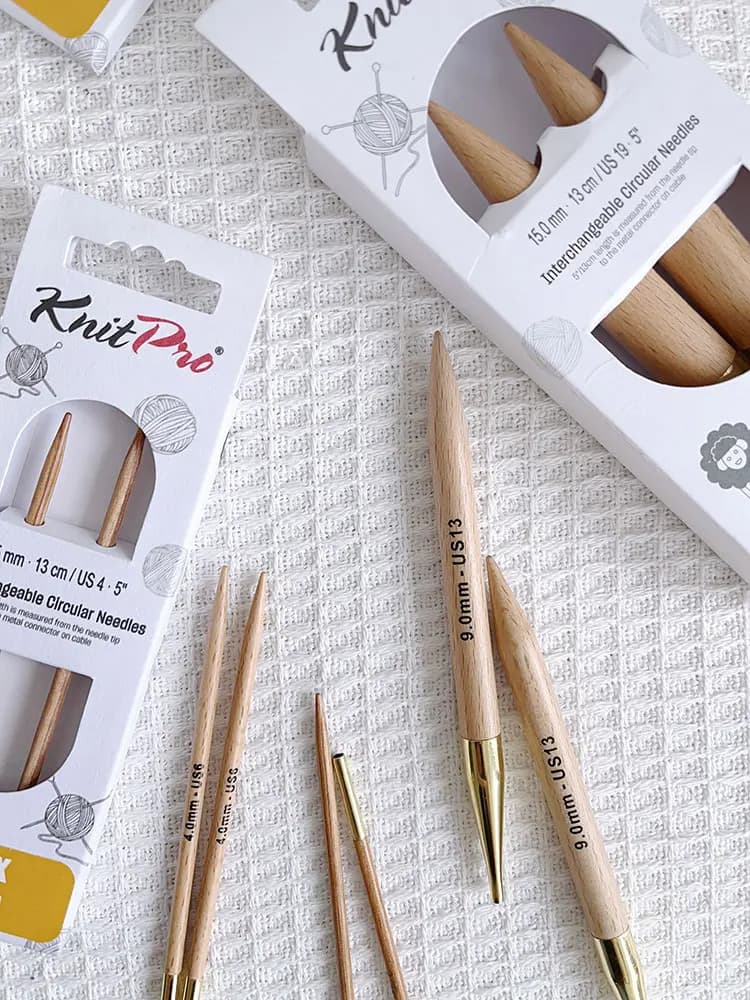 1 pièce Knitpro Basix 11,5 cm aiguille à tricoter circulaire interchangeable