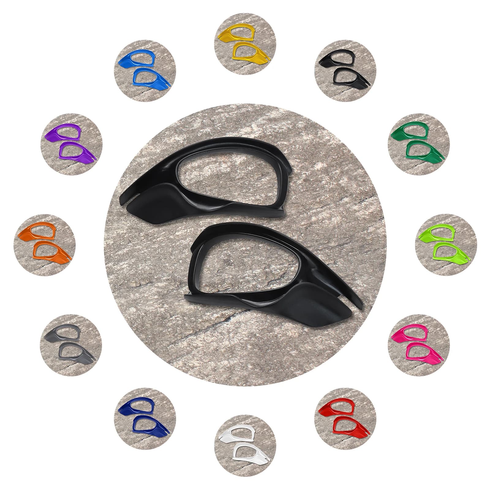 Armoires latérales de remplacement E.O.S pour OAKLEY Juliet |   Juliette ventilée 55 mm choix multiple