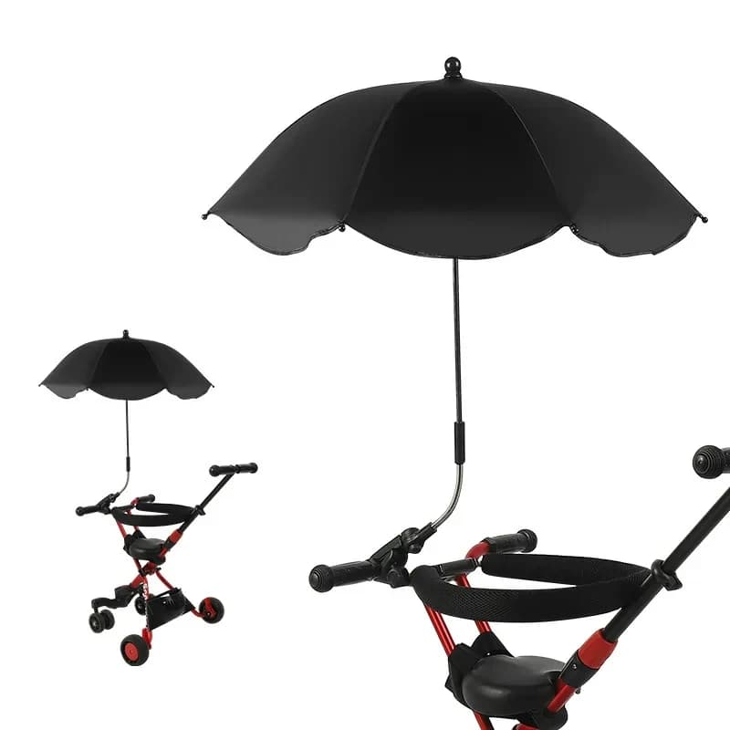 Parasol universel pour poussette de bébé, pare-soleil réglable, protection UV, accessoires pour poussette, visière solaire, parasol portable