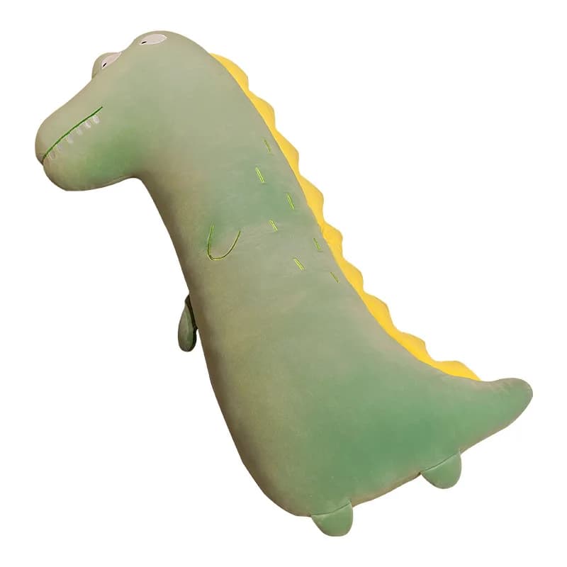 Oreiller en peluche doux et long en forme de renard, dinosaure et crocodile, idéal pour faire la sieste au bureau ou comme cadeau, nouveauté, 80 à