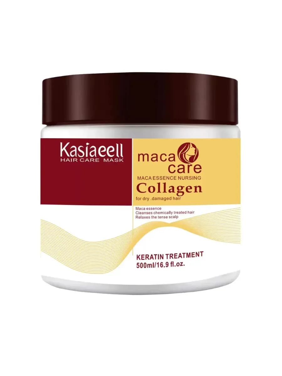 Traitement capillaire au collagène, réparation en profondeur, conditionnement, huile d'argan, masque capillaire, Essence pour cheveux secs et