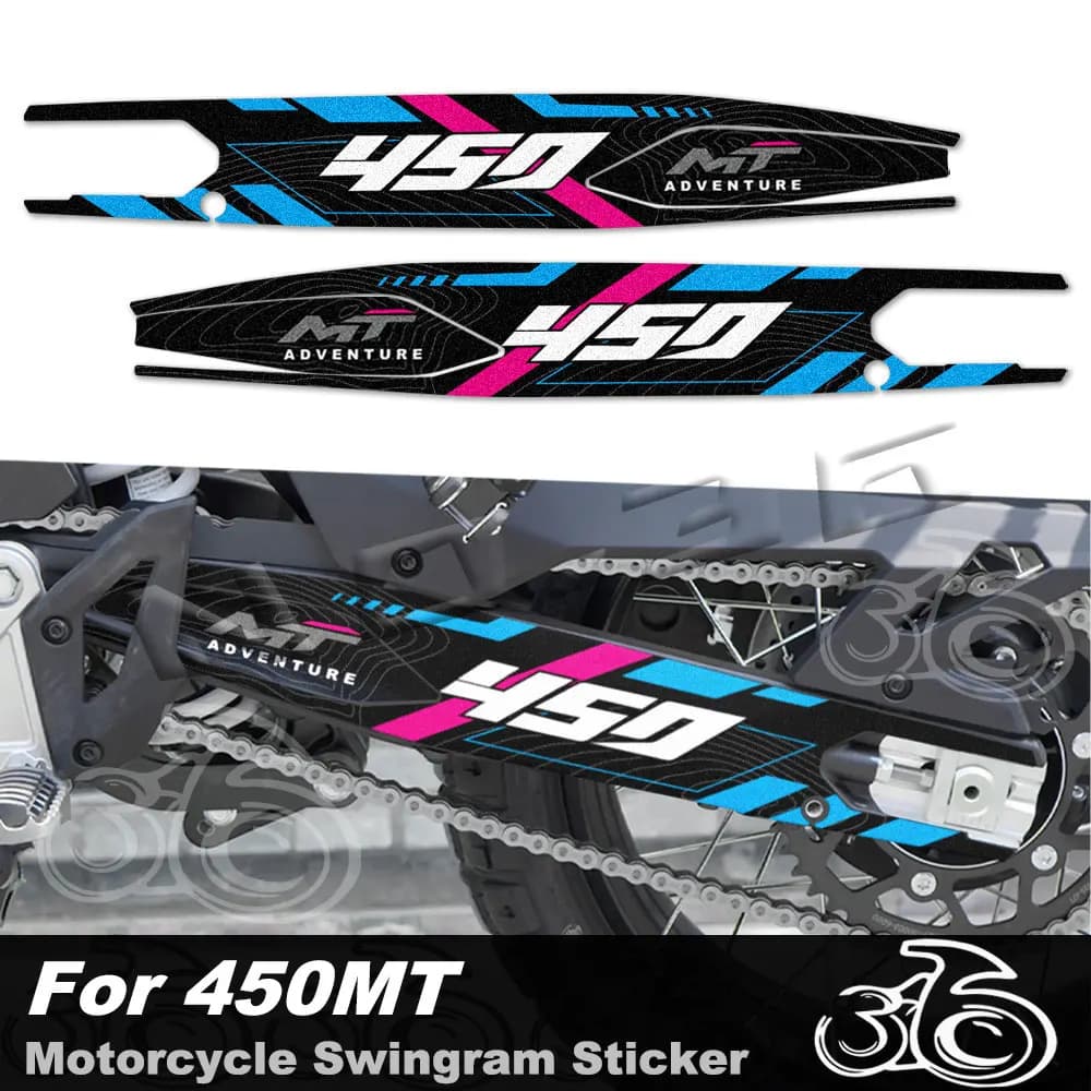 Autocollant de bras oscillant de Moto CFMOTO CF Moto 450MT 450 MT, autocollants de Protection de bras oscillant à arbre rotatif, étanche