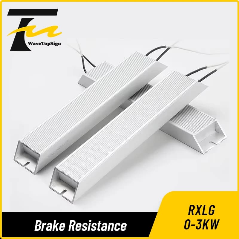 Onduleur de résistance de frein à boîtier en aluminium trapézoïdal, amplificateur de servomoteur RXLG-100W 200W 300W 400W 500W 750W 1KW 2KW 3KW