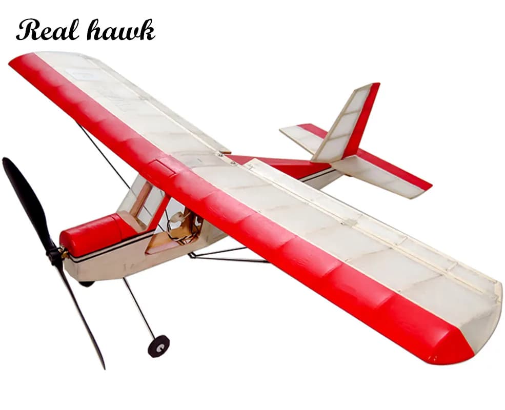 AEROMAX – Kit d'avion Balsa RC Micro découpé au Laser 400mm, modèle d'échelle d'aéromodélisme intérieur pour amateur, construction de