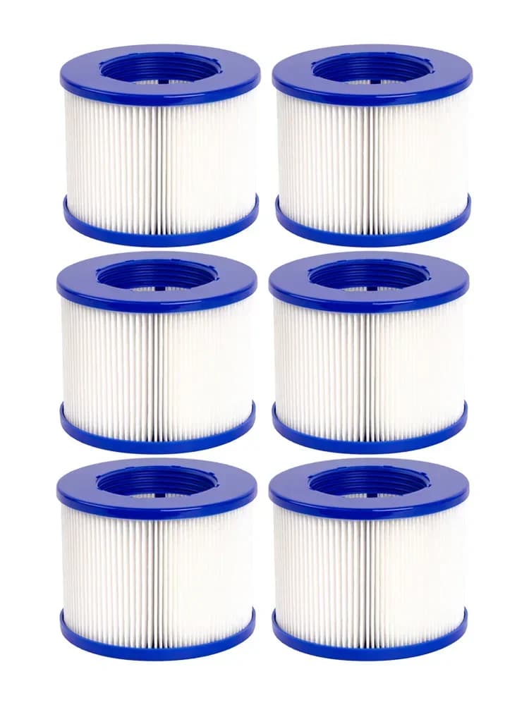 Cartouche filtrante de spa de filtre de type VI compatible avec GYMAX SPA et la plupart des jacuzzi, piscine de massage, piscine gonflable, piscine