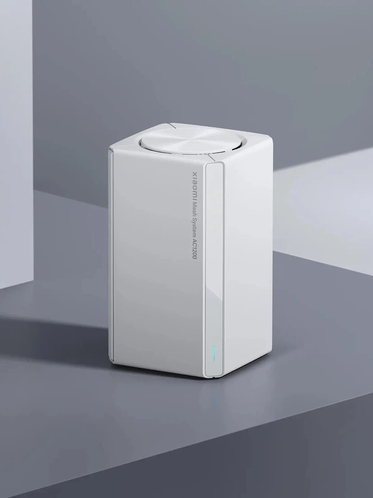 [Officiel] Xiaomi Mesh System AC1200 (1-pack) | S'adapte à tous les intérieurs, Couplage du kit préconfiguré, Port Full Gigabit Ethernet