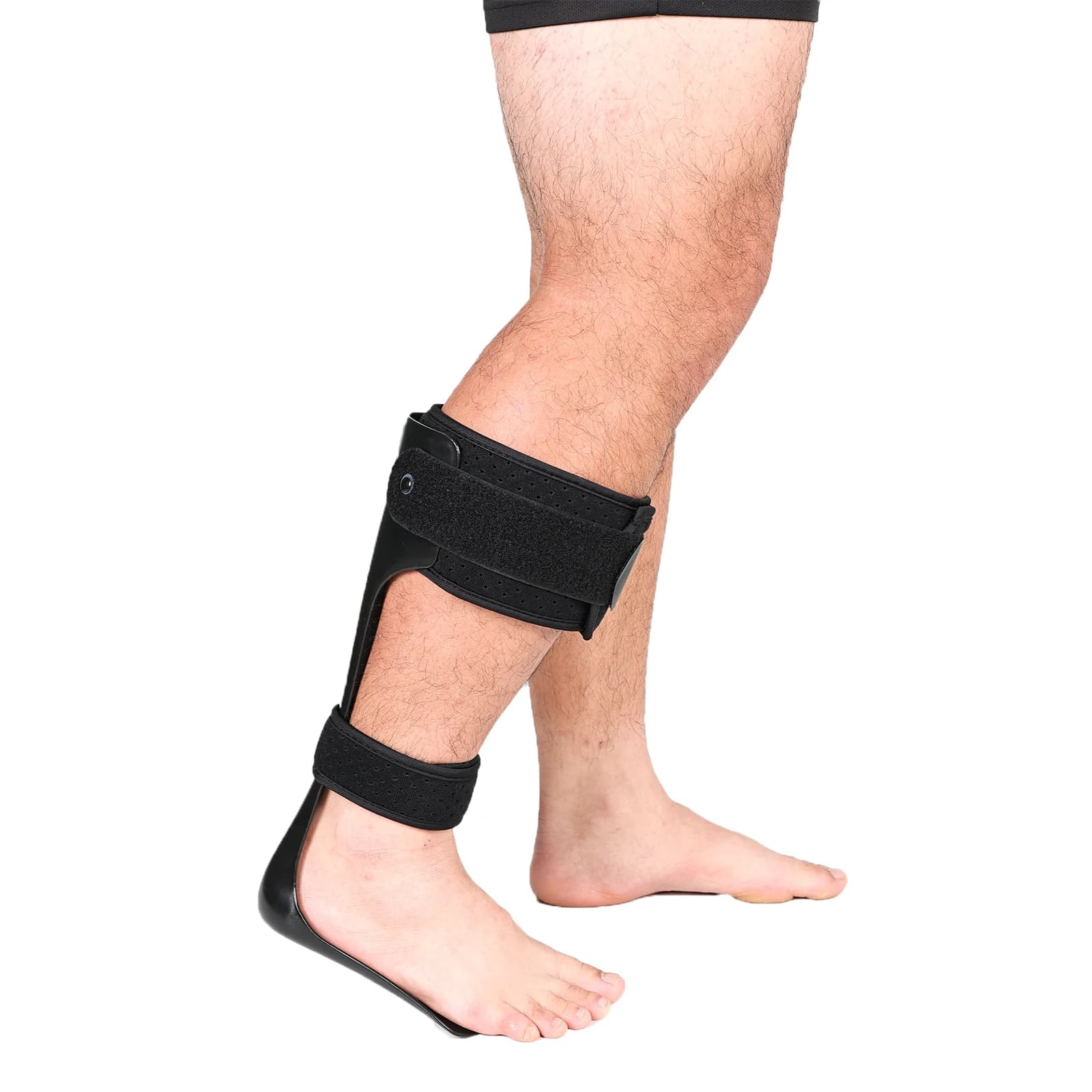 Orthèse de pied tombant AFO, stabilisateur médical de soutien de pied de cheville, attelle correctrice de chute de pied légère pour hommes et