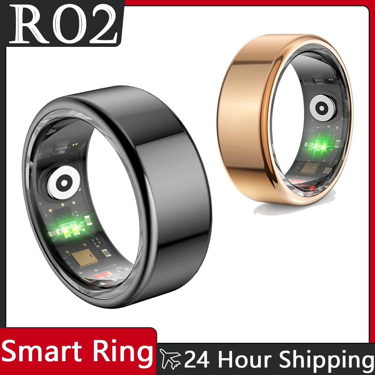 R06 anneau intelligent IP68 étanche pression artérielle oxygène sommeil fréquence cardiaque surveillance des pas plusieurs modes de sport hommes