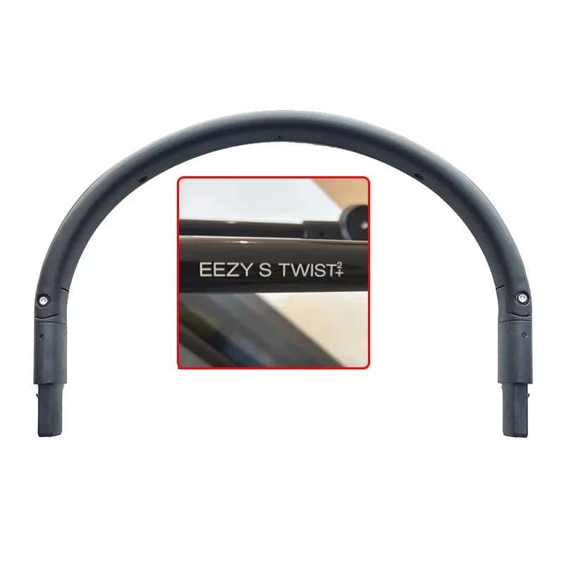 Accoudoir de poussette pour Cybex Eezy S Twist + 2 barres de pare-chocs pour Buggy, main courante ouvrable simple face, clôture de sécurité,