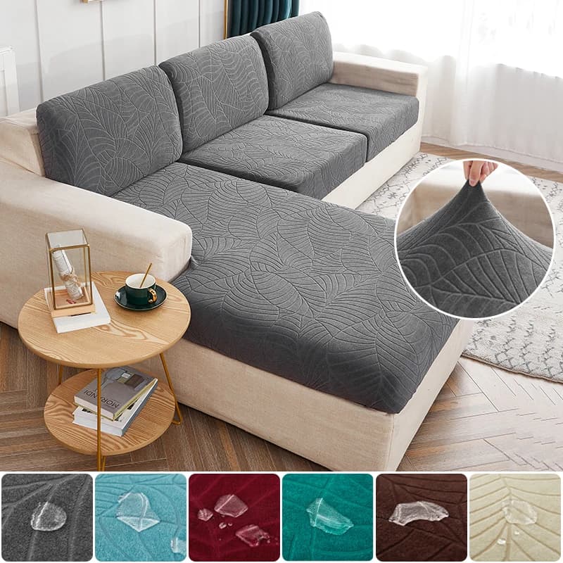 Housse de coussin de siège de canapé imperméable, protection de meubles de haute qualité pour animaux de compagnie et enfants, extensible, lavable