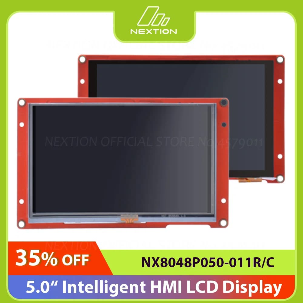 Nextion – Module d'affichage HMI Intelligent, 5.0 pouces, série rvb, panneau tactile couleur 65K, capacitif/résistif, sans boîtier, LCD-TFT
