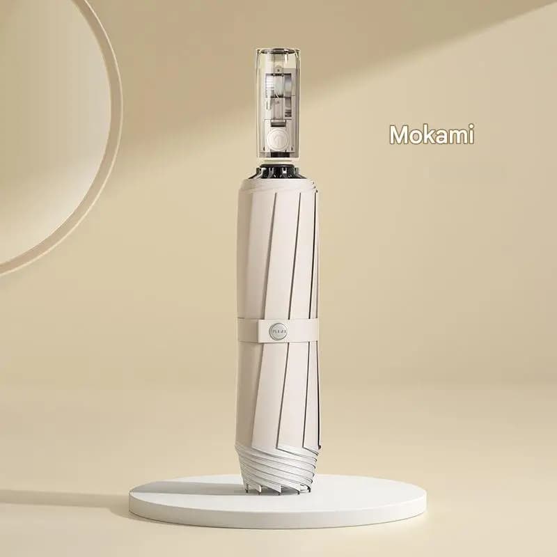 Parapluie entièrement automatique haut de gamme pour hommes, élargi, épais, renforcé, pliable, Portable, Double résistant aux tempêtes