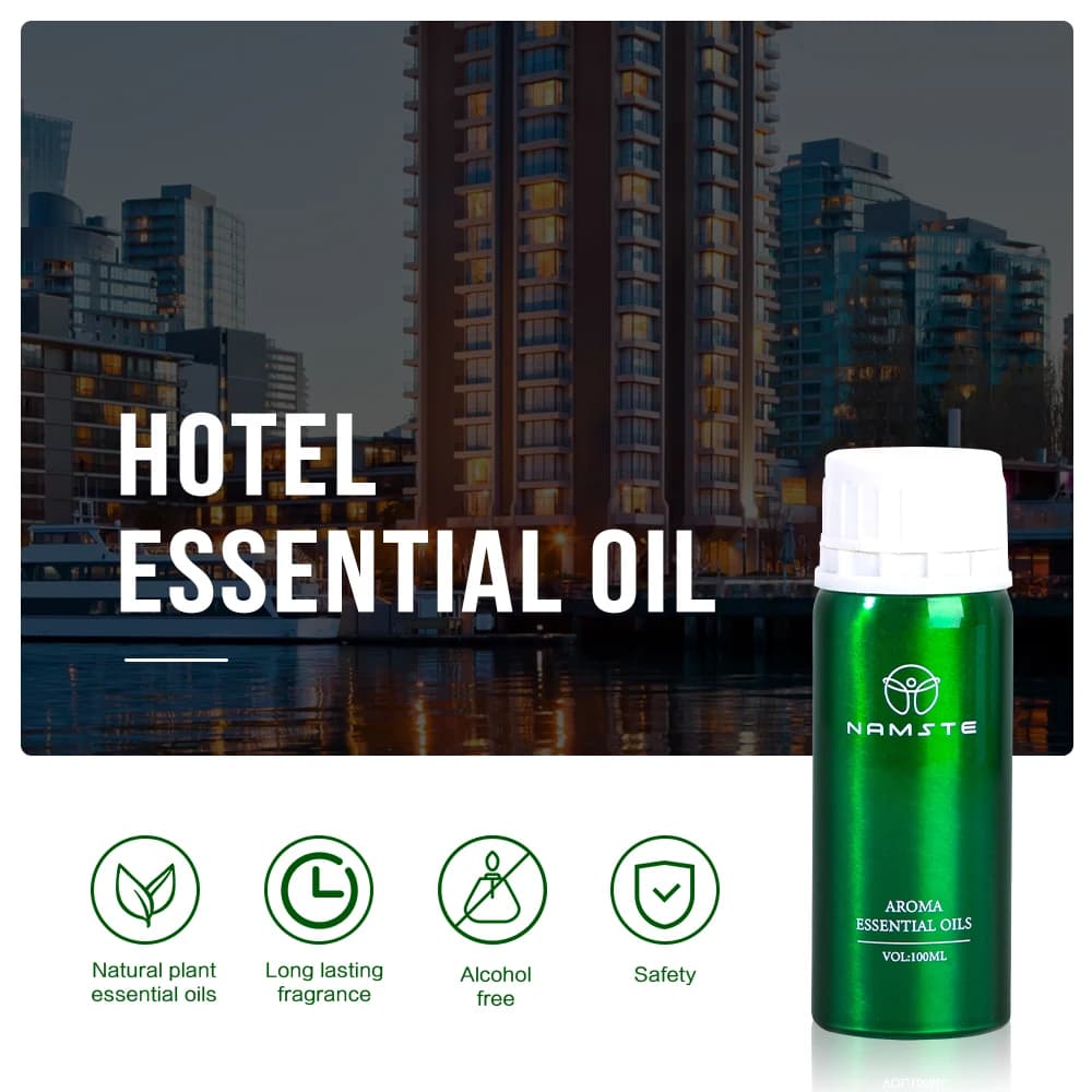 Diffuseur de parfum pour chambre d'hôtel, 100ML, désodorisant pour la maison, dispositif de parfum, purificateur d'air, humidificateur, recharge