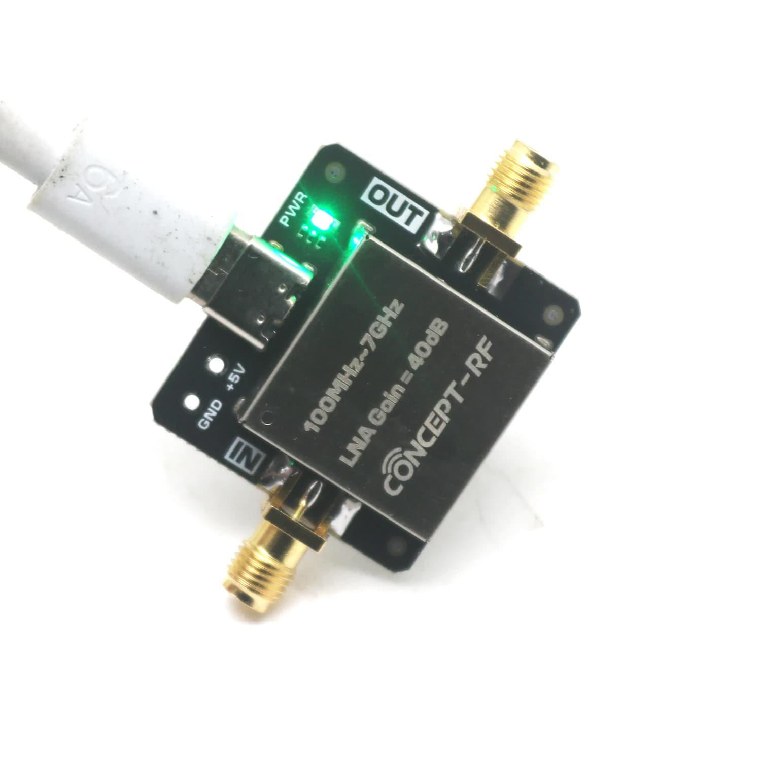 Amplificateur à très faible bruit 100Mhz-7GHz, amplificateurs à planéité élevée LNA 10DB 20DB 30DB 40DB Gain pour système de Signal récepteur