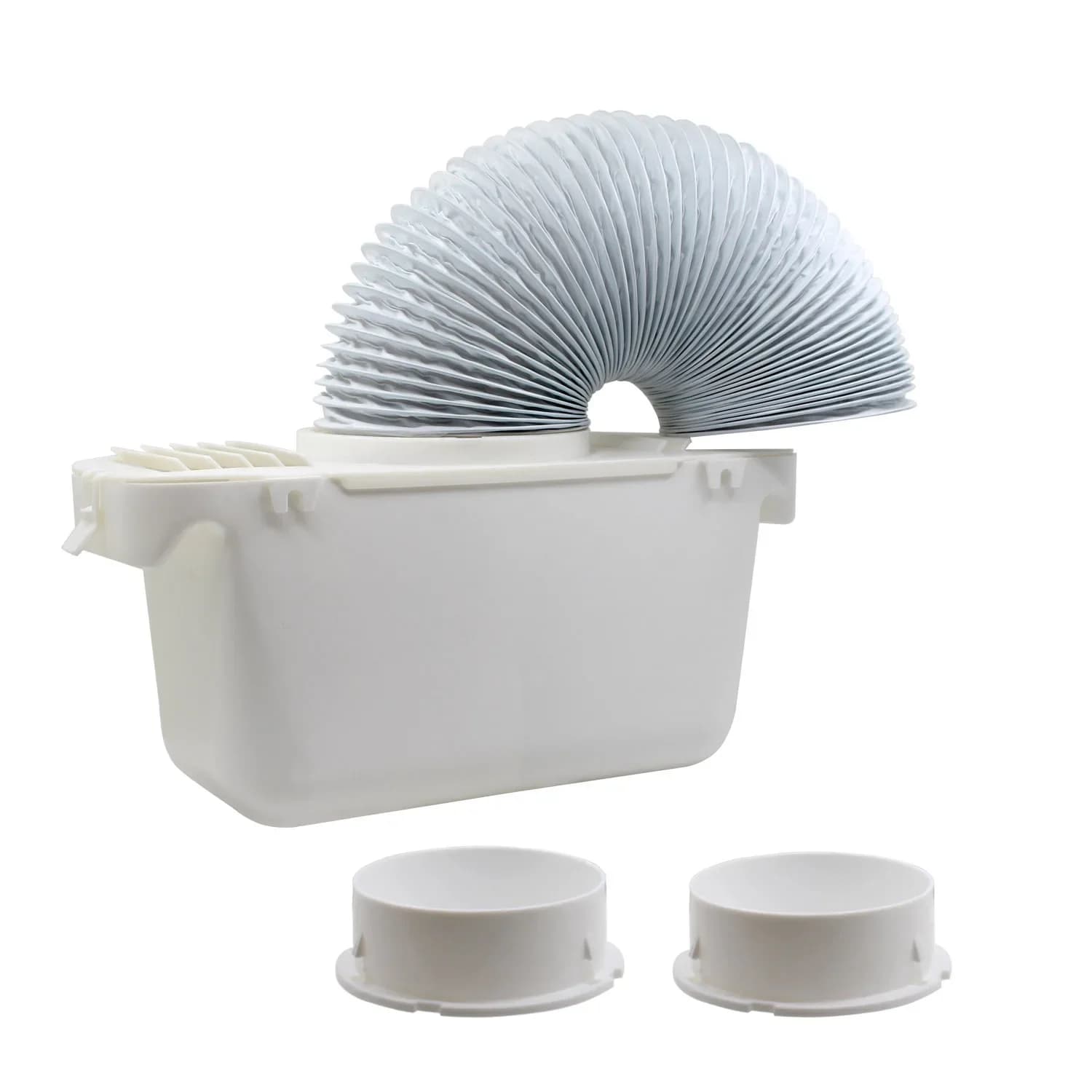 Kits de condenseur pour sèche-linge universel, Kit de ventilation avec tuyau de 6 pouces, une partie de la boîte avec un conduit d'échappement
