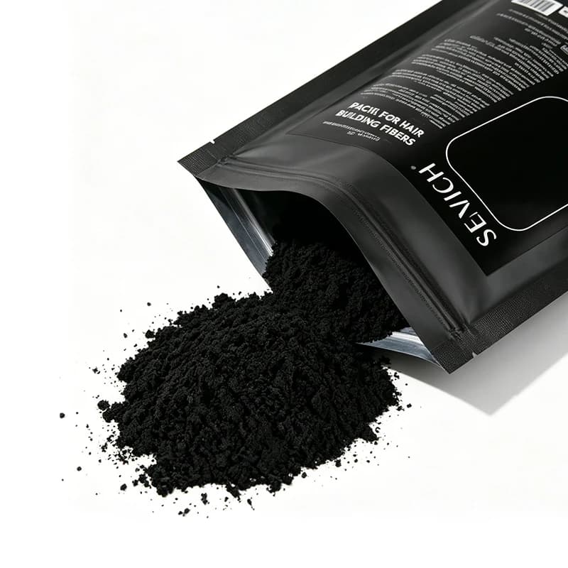 Fibres capillaires unisexes pour densifier les cheveux, poudre épaississante, couverture instantanée en 5 secondes, correcteur de racines, fibres