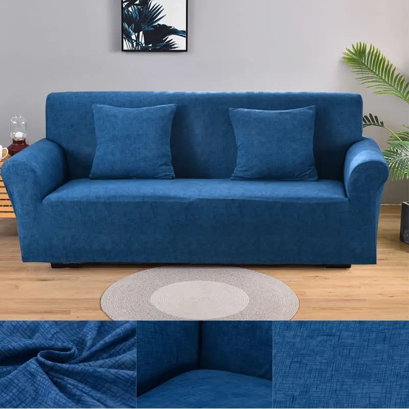 Juste extensible pour canapé et fauteuil 1/2/3/4 places, motif géométrique, pour salon