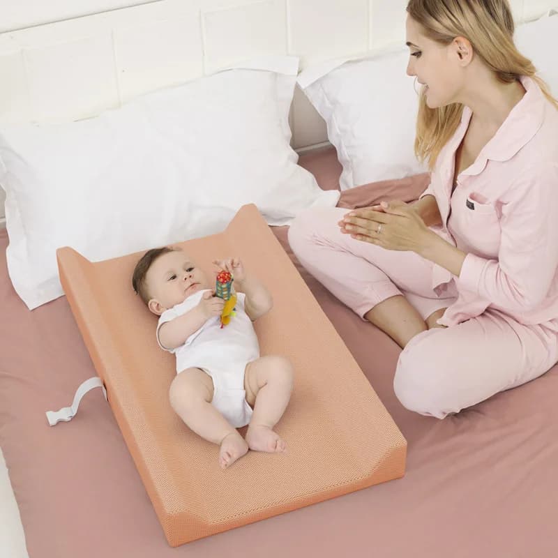 Tapis à langer portable quatre saisons pour nouveau-né, table à langer imperméable et douce, ensemble de matelas d'allaitement pour bébé,