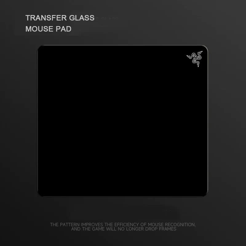 Tapis de souris en verre personnalisé, minimaliste et luxueux, pour jeux e-sport, clavier, bureau, décoration de bureau pour fille, dortoir